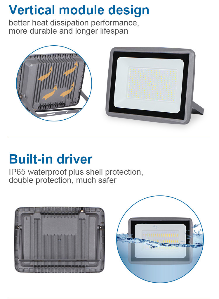 Portable Stadium Modular 400w 200w LED Flood Light 90° Beam Angle
