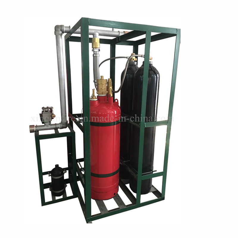 FM200 Piston Flow System with Filling Density≤1250kg/m3 and 90Ltr Cylinder Volume