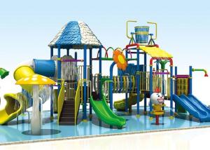 Quality Durable Safe Residential Aqua Park Equipment / Children Water Playground wholesale
