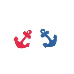 Quality Ocean Sailing Nautical Theme Cupcake Toppers / Vivid Anchor Cupcake Toppers wholesale