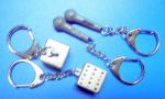 PU leather keychains, Genuine leather keyring, keyfolders, keyfinders, 3D