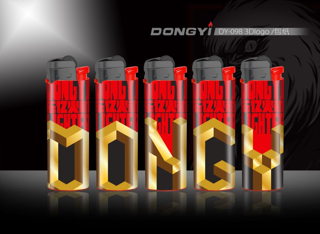 Dy-098 65 Degree Heating Test Passed Thicker Flint Gas Lighter