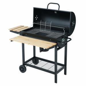 Quality Adjustable Height Charcoal BBQ Grill Large Chicken Cooking Capacity Black Commercial wholesale