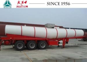 Quality Sulphuric Chemical Tanker Trailer , 21000 Liters Stainless Steel Chemical Tankers wholesale