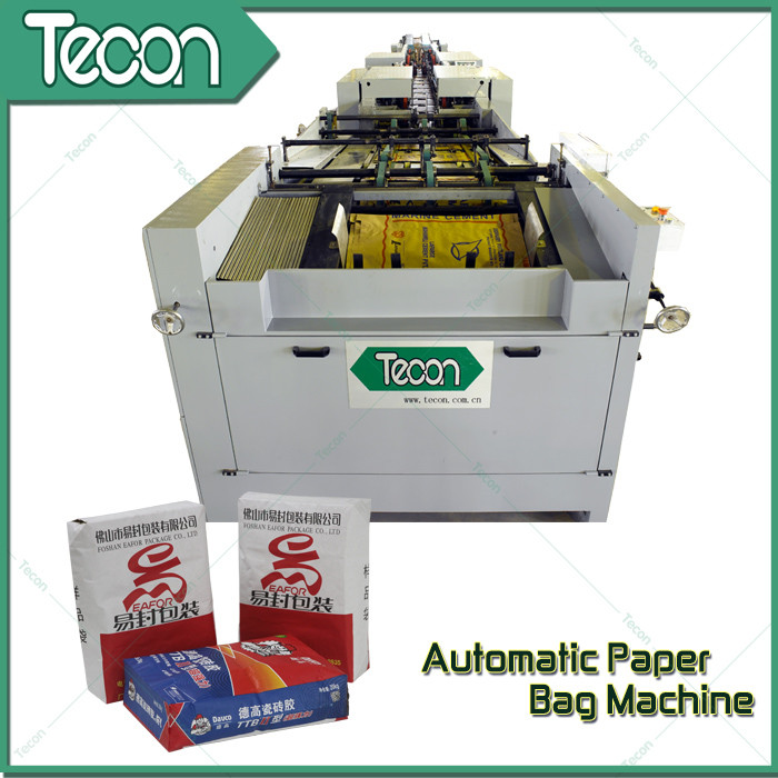 3 Meter Height Automatic Paper Bag Making Machine with Two & Four Colours Printer