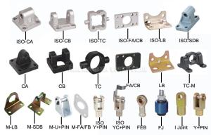 Quality Pneumatic Air Cylinder Accessories,Air Cylinder Mounting Bracket Auxiliary wholesale