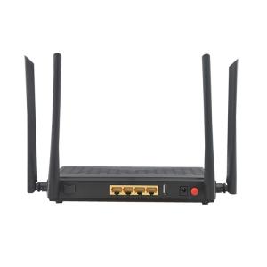 Quality 2.4G 4GE FTTH 5.8G Gpon Onu Wifi Router Dual Band AC 4 Port wholesale