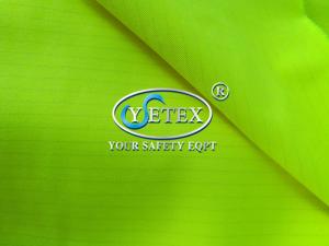 Quality Anti Static Cotton High Visibility Fabric / Safety Clothing Fire Retardant Polyester Fabric wholesale