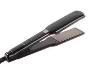 Quality Infrared Flat Iron Electric Hair Straightener 45W Power With LCD Display wholesale