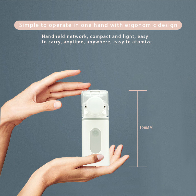 Battery Operated Portable Mesh Nebulizer Dustproof Easy Carry