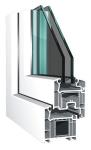 Horizontal Swing 2mm N6 Single Hung Impact Windows