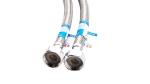 ZYD-B02 F1/2XM10 Stainless Steel 201 Wire EPDM Rubber Inner Pipe Braided
