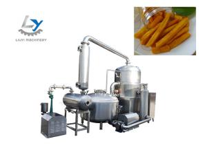 Quality Continuous Vacuum Vegetable Chips Making Machine Low Fat Healthy Food wholesale