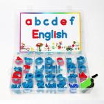 UCI Modern Teacher Aids EVA Magnetic Letter Set With Magnetic Board