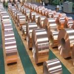 Customized Brass Heating Copper Coil Strip / Tape C1100 Red 50mm