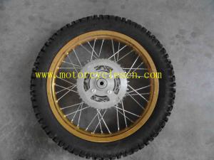 Quality Motocross GXT200 REAR WHEEL ASSY (DRUM BRAKE OEM Motorcycle parts GXT200 Aluminum wheel wholesale