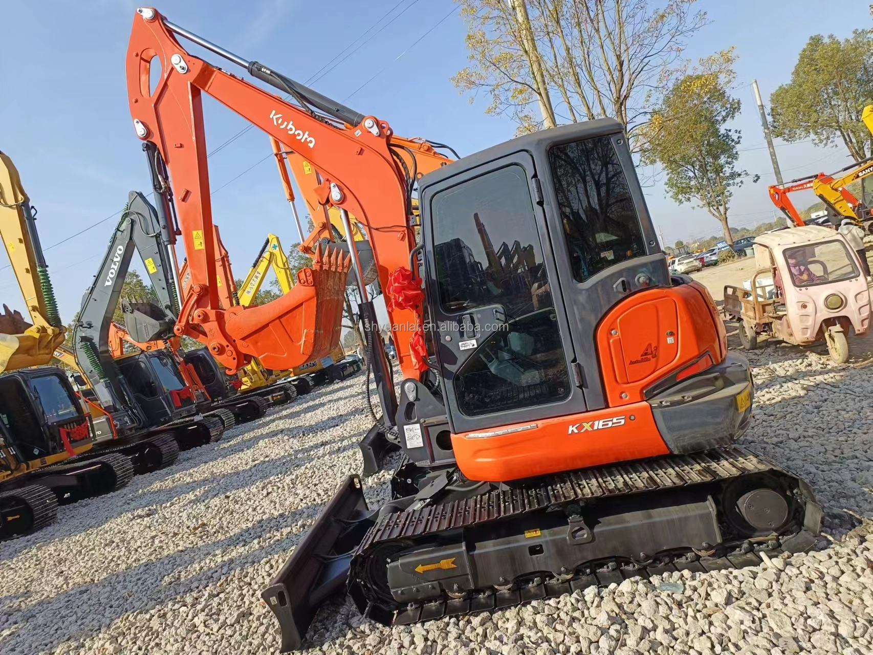 2023 hot sale Kubota KX165 hydraulic excavators Kubota KX 165 used crawler excavator 6.5 ton construction machinery