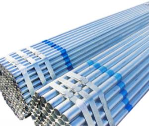 Quality Q195 Q215 Galvanized Steel Round Tube , Q345 Hot Dip Galvanized Steel Pipe wholesale
