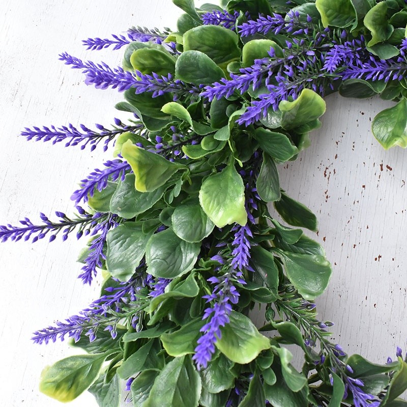 Wholesale  Artificial Plant Wall Panels Wreath for Christmas Boxwood