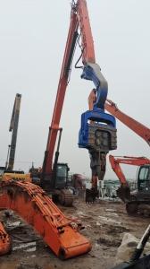 Quality Powerful Hydraulic Pile Driver For 33-40 Ton Excavator 32Mpa Pressure wholesale