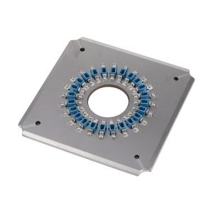 Quality 24 Connectors Square LC/UPC Optical Fibre Polishing Fixture Kit Flexible Operation wholesale