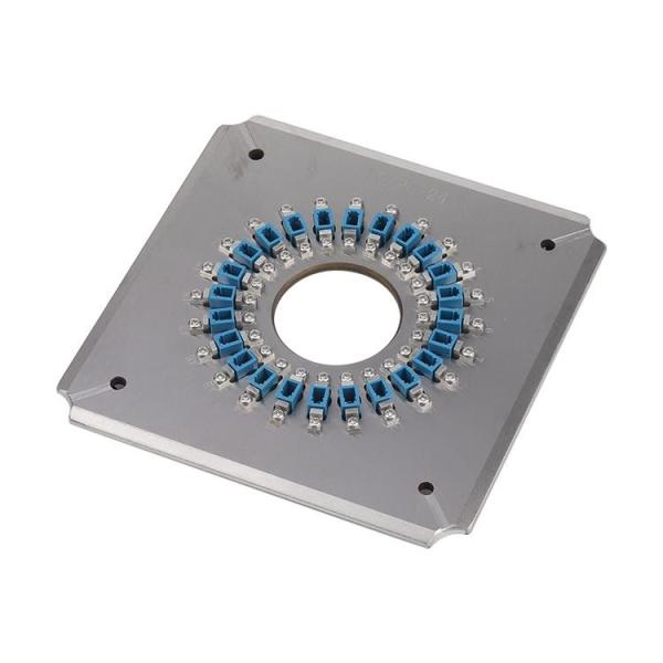24 Connectors Square LC/UPC Optical Fibre Polishing Fixture Kit Flexible