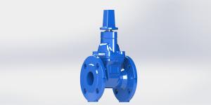 Quality Rubber Seated Water Gate Valve With NBR O Ring Suitable Drinking Water wholesale