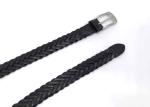Custom Braided Woven Womens Genuine Leather Belt