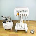 70L/Min Copper Motor Medical Silent Air Compressor 32L Dental Compressor Use For
