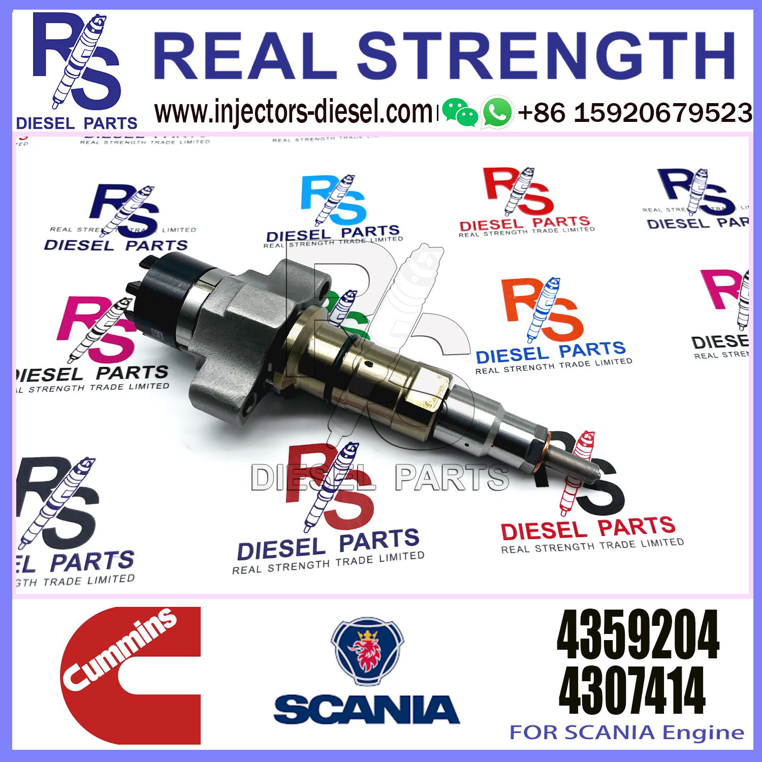 ISL9.5 ISL8.9 L9.5 ISC8.3 Engine Fuel Injector 5579409 2872331 4327072 4384165 4921827 4928421 2897414 4359204