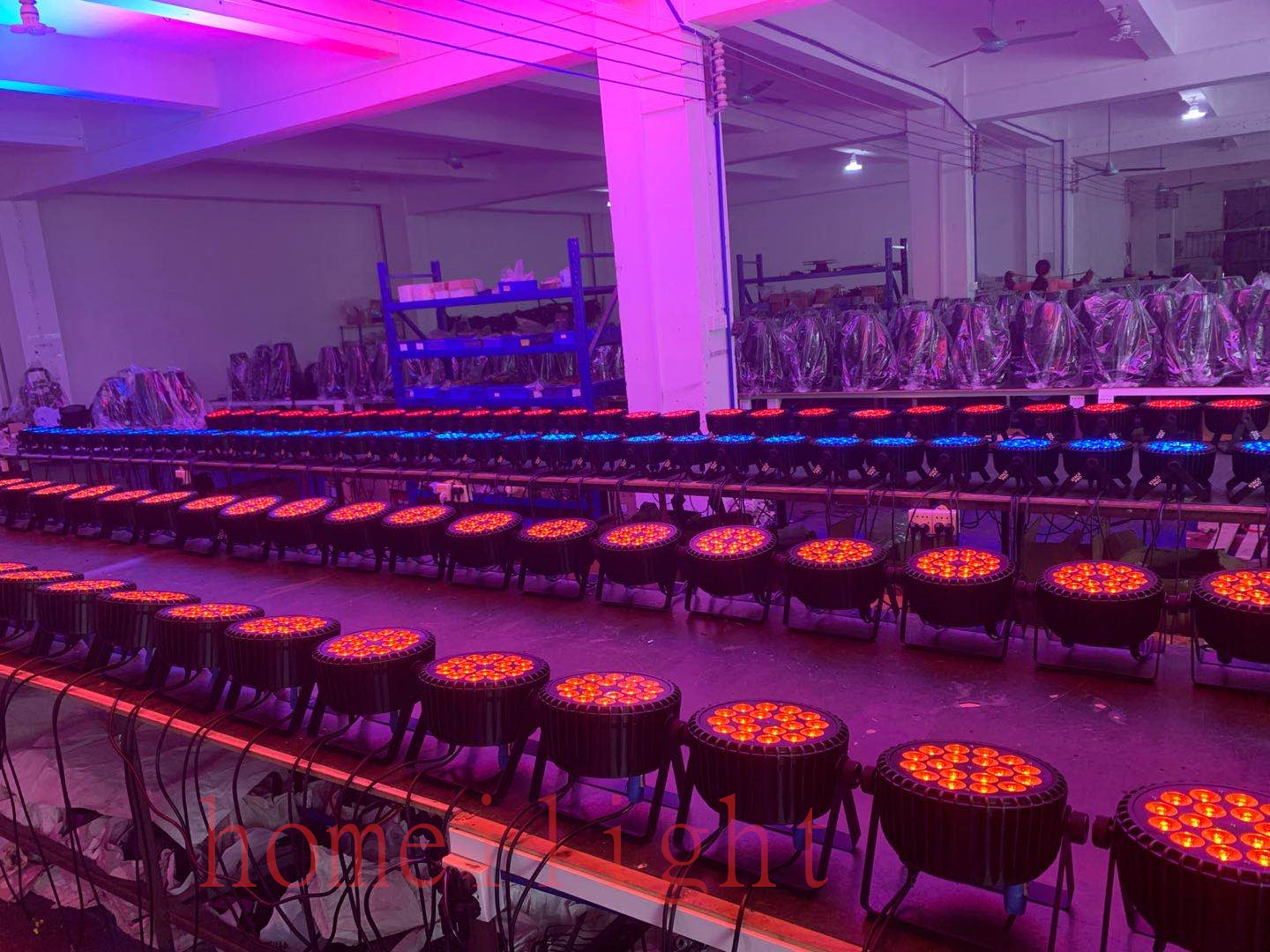 New waterproof 18*18W DMX control IP65 waterproof park uplight outdoor wedding LED par can light