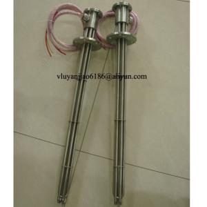 Quality SUS316 Titanium Flange Electric Immersion Heaters Three Elements Customized wholesale