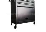 5 Drawer Black SPCC Cold Steel 600mm Roll Tool Chest Cabinet Combo