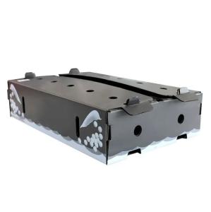 Quality Black Corflute PP Vegetable Packaging Box For Fruits And Fish wholesale