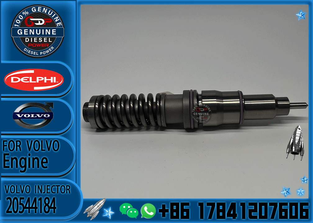 20544184 Fuel Injector For Volvo Fh 16 20544184 Fuel Injector 85000317 20544184 Engine D16 D16C D16E Truck FH16