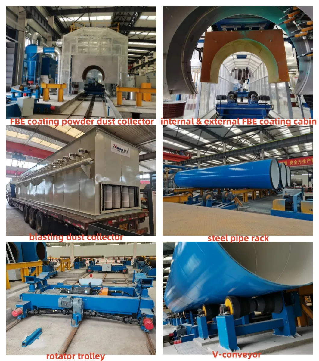 3PE 3lpe Fbe Anticorrosion for Steel Pipe Internal External Coating Extrusion Line