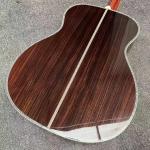 Custom Solid Spruce OM Body Solid Rosewood Back Side Acoustic Electric Guitar