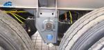 3 Axles Semi 3mm Flatbed Container Trailer Mechanical Suspension