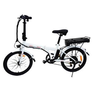 Quality 20 Inch Lightweight Foldable Electric Bike , 350w Ultra Light Ebike wholesale