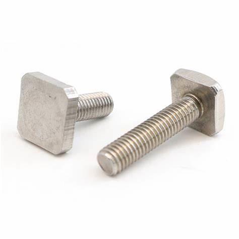 Cheap M10 M12 SUPER DUPLEX SS 2205 2507 904L  Passivation Polished Square Head Metal Bolt for sale