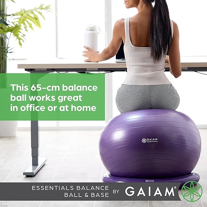 Soft Exercise Ball play ball Yoga Ball With Fixed Base Factory Hot Sales