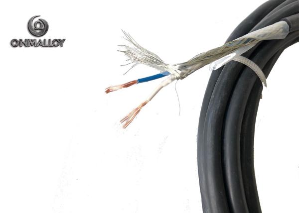 RTD PT100 Thermocouple Cable With Fluorosilicone Rubber Insulation / Jacket