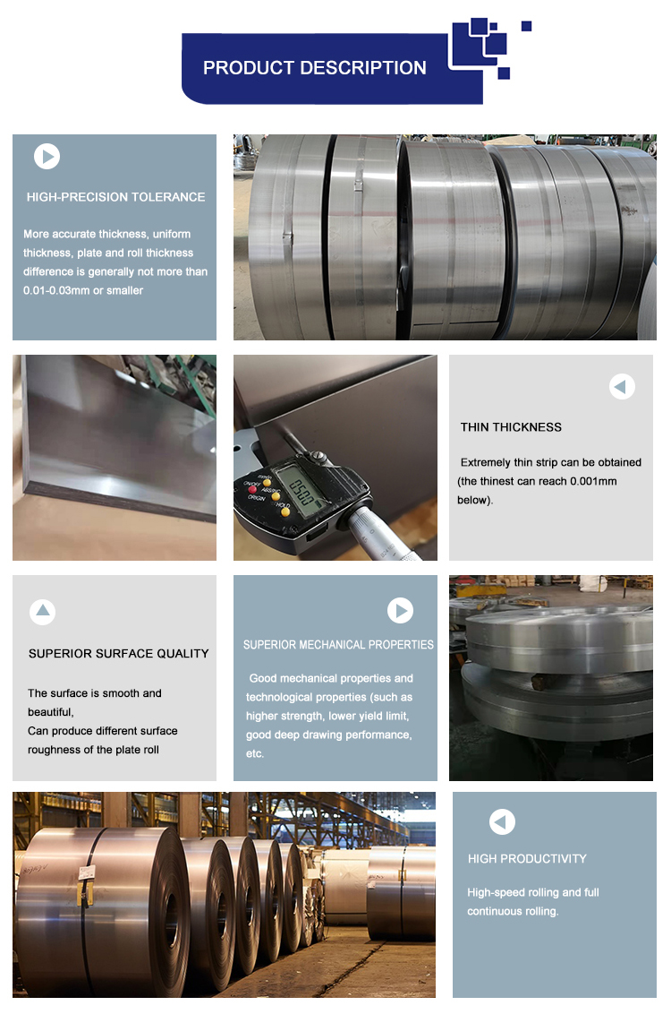 SPCD SPCEN 0.2*1000mm Full Hard CRC Cold Rolled Carbon Steel Coil for Measuring Tape in Automobile Industry