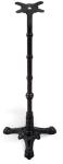 Bistro Table base Black Ornamental Iron Parts Table base Solid Cast Iron Table