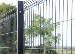 2030mm Tall Q235 3d Welded Wire Fence Green Powder Coated