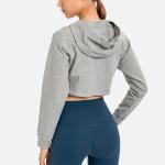 Oversized Women Cropped Sweatshirt Summer Hoodie Crop Top Personazied Women