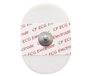 Quality Oval Solid Gel Adult Conductive ECG Chest Electrode wholesale