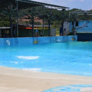 Quality ISO9001 0.3-1.2m Height Big Surf Wave Pool Water Park Long Working Life wholesale