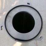 Three-lugs dust collector filter cartridge for wood processing and pigment
