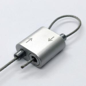 Quality Natural Anodized Looping Cable Gripper Aircraft Stainless Steel Cable wholesale